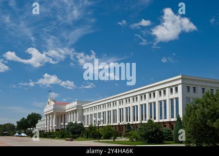 Usbekistan, Taschkent, Verwaltungsbüros, Marktplatz der Unabhängigkeit Stockfoto