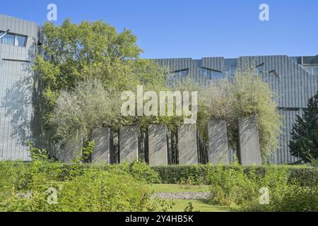 Exilgarten, Jüdisches Museum, Lindenstraße, Kreuzberg, Friedrichshain-Kreuzberg, Berlin, Deutschland, Europa Stockfoto