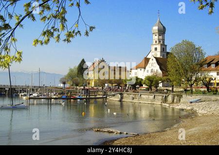 Wasserburg, Bodensee, Wasserburg, Bodensee, Deutschland, Europa Stockfoto