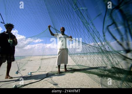 Asien. Arabische Halbinsel. Oman. Fischer In Der Nähe Von Al Khaluf Stockfoto