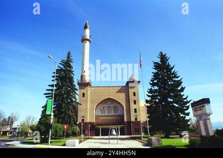 Helena, Montana, USA, ca. 1994. Außenansicht des Helena Civic Center. Stockfoto