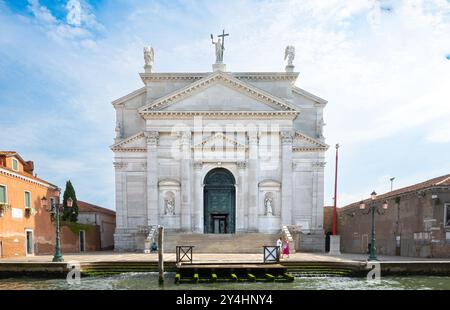 Venedig, Italien, Il Redentore ( Chiesa del Santissimo Redentore), nur Editorial. Stockfoto