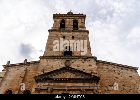 Die Kathedrale der Heiligen Maria in der historischen Stadt Ciudad Rodrigo in Spanien Stockfoto