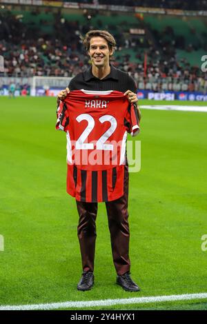 Mailand, Italien. September 2024. Mailand, Italien 17. September 2024 AC Milan - FC Liverpool UEFA Champions League - im Bild: ricardo kaka Credit: Kines Milano/Alamy Live News Stockfoto
