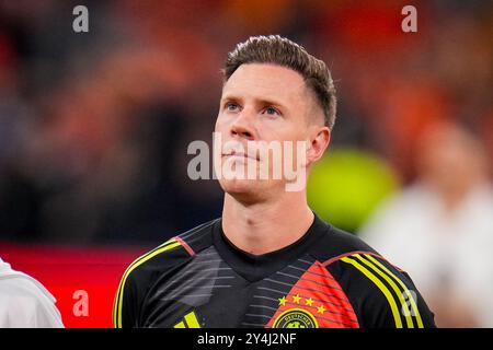 AMSTERDAM, NIEDERLANDE - 10. SEPTEMBER: Deutscher Torhüter Marc-Andre ter Stegen sieht vor der UEFA Nations League 2024/25 League A Gruppe A3 mA vor Stockfoto