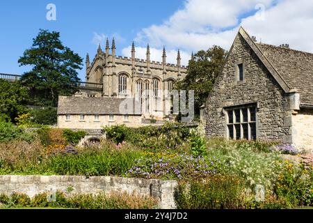 Rund um die Universitätsstadt Oxford, Hauptstadt des britischen Christchuch College in Oxfordshire Stockfoto