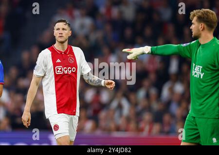 Amsterdam, Niederlande. September 2024. AMSTERDAM, 18.09.2024, JohanCruijff Arena, Football, Eredivisie, Staffel 2024/2025, während des Spiels Ajax - Fortuna Sittard, Ajax Spieler Wout Weghorst Credit: Pro Shots/Alamy Live News Stockfoto