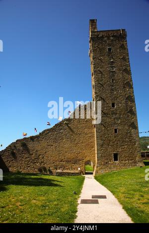 Castiglion Fiorentino ist eine kleine Stadt in der östlichen Toskana, in der Provinz Arezzo, zwischen den Städten Arezzo und Cortona. Es ist gut, nein Stockfoto