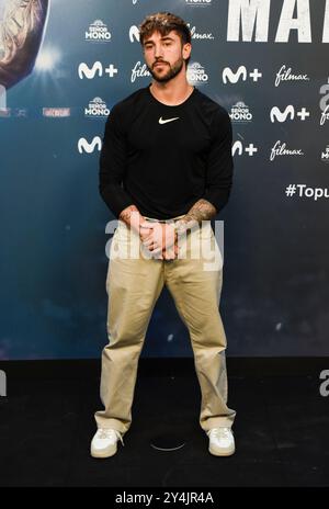 Madrid, Madrid, SPANIEN. September 2024. Shifer bei der Premiere des Dokumentarfilms „Topuria: Matador“ in den Callao-Kinos in Madrid (Credit Image: © Richard Zubelzu/ZUMA Press Wire) NUR REDAKTIONELLE VERWENDUNG! Nicht für kommerzielle ZWECKE! Stockfoto