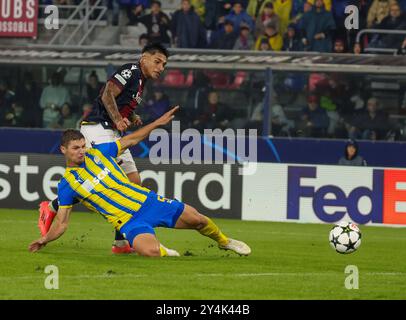 Bologna, Bologna, ITALIEN. September 2024. Während des Champions-League-Spiels 18/2024 Fußballspiel zwischen FC Bologna und Shakhtar Donetsk im Dall'Ara-Stadion in Bologna (Foto: © Fabio Sasso/ZUMA Press Wire) NUR REDAKTIONELLE VERWENDUNG! Nicht für kommerzielle ZWECKE! Stockfoto