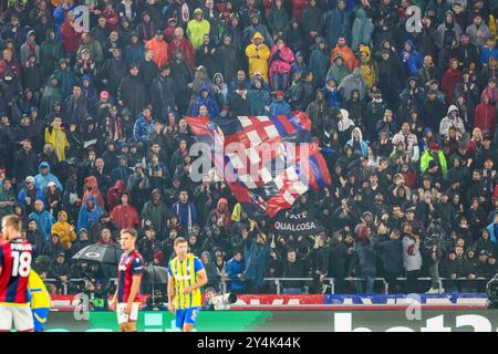 Bologna, Bologna, ITALIEN. September 2024. Während des Champions-League-Spiels 18/2024 Fußballspiel zwischen FC Bologna und Shakhtar Donetsk im Dall'Ara-Stadion in Bologna (Foto: © Fabio Sasso/ZUMA Press Wire) NUR REDAKTIONELLE VERWENDUNG! Nicht für kommerzielle ZWECKE! Stockfoto