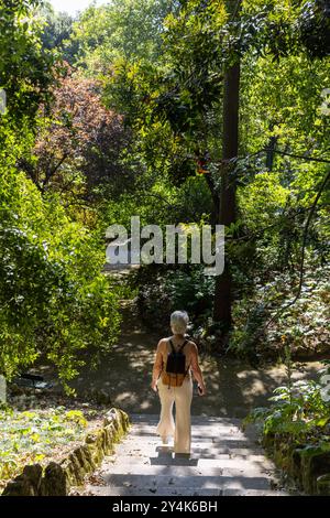 Der Botanische Garten der Universität Lissabon in Lissabon, Portugal Stockfoto