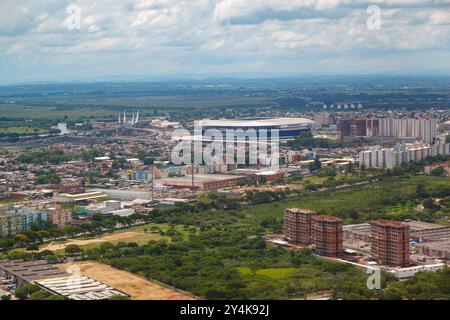 Das Gremio Arena Fußballstadion in Porto Alegre, Rio Grande do Sul, Brasilien. Stockfoto