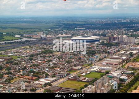 Das Gremio Arena Fußballstadion in Porto Alegre, Rio Grande do Sul, Brasilien. Stockfoto