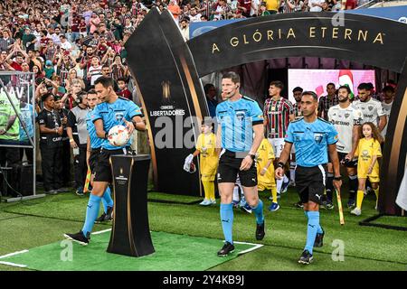 Rio, Brasilien - 18. september 2024, Match Fluminense (BRA) gegen Atletico-MG (BRA), Viertelfinalspiel, beim Libertadores Cup im Maracana Stadium Stockfoto