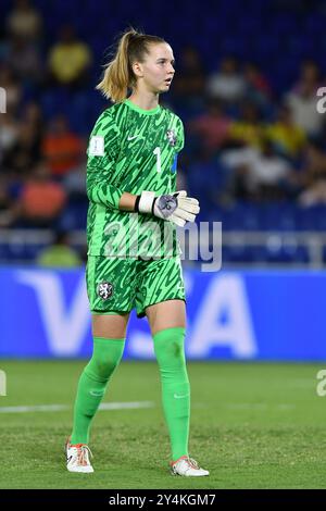 Cali, Kolumbien. September 2024. Olympiastadion Pascual Guerrero Femke Liefting der Niederlande, während des Spiels zwischen Japan und den Niederlanden, für das Halbfinale der FIFA U-20-Frauen-Weltmeisterschaft Kolumbien 2024, im Olympiastadion Pascual Guerrero, diesen Mittwoch 18 30761 (Alejandra Arango/SPP). /Alamy Live News Stockfoto