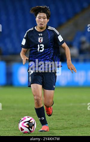 Cali, Kolumbien. September 2024. Pascual Guerrero Olympiastadion Maya Hijikata von Japan, während des Spiels zwischen Japan und den Niederlanden, für das Halbfinale der FIFA U-20-Frauen-Weltmeisterschaft Kolumbien 2024, im Pascual Guerrero Olympiastadion, diesen Mittwoch 18 30761 (Alejandra Arango/SPP). /Alamy Live News Stockfoto