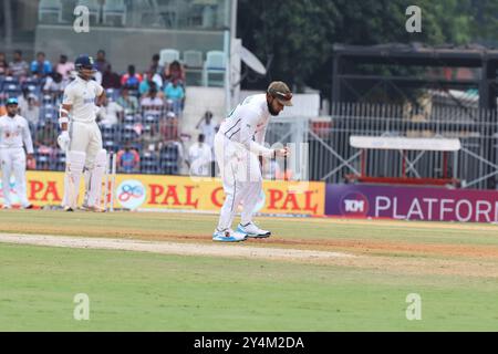 Paris, Ile de France, Frankreich. September 2024. Bangladesch Tour of India 2024: 1. Test. India V Bangladesch (Kreditbild: © Seshadri Sukumar/ZUMA Press Wire) NUR REDAKTIONELLE VERWENDUNG! Nicht für kommerzielle ZWECKE! Stockfoto