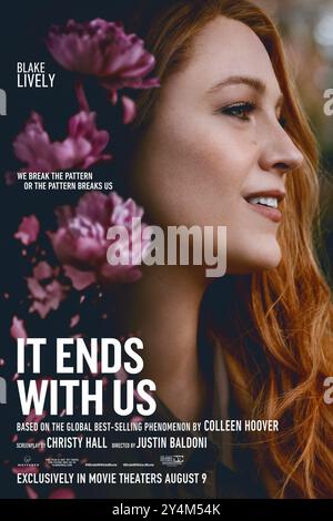 BLAKE LIVELY in IT ENDS WITH US (2024), Regie führte JUSTIN BALDONI. Stockfoto