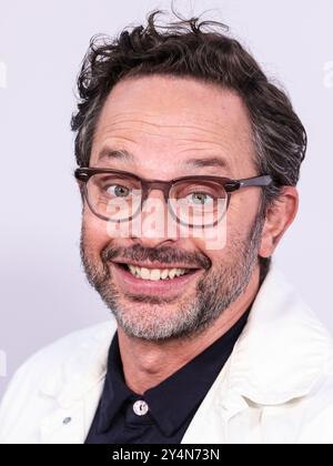 HOLLYWOOD, LOS ANGELES, KALIFORNIEN, USA - 18. SEPTEMBER: Nick Kroll kommt zur Los Angeles Premiere von Apple TV+'s 'Wolfs', die am 18. September 2024 im TCL Chinese Theatre IMAX in Hollywood, Los Angeles, Kalifornien, USA stattfindet. (Foto: Xavier Collin/Image Press Agency) Stockfoto