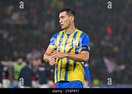 September 2024, Stadio Renato Dall’Ara, Bologna, Italien; UEFA Champions League Fußball; Bologna gegen Shakhtar; Stockfoto