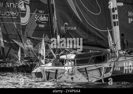 Nicolas Lunven Holcim während des 48-Stunden-Rennens Le Défi Azimut vor Lorient, Westfrankreich, am 15. September 2024 - Foto Nicolas Pehe/DPPI Credit: DPPI Media/Alamy Live News Stockfoto