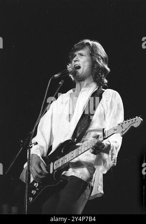 Kris Kristofferson 1978 Europatour. Konzert auf der Bühne in West-Berlin, Deutschland 1970er Jahre HOMER SYKES Stockfoto