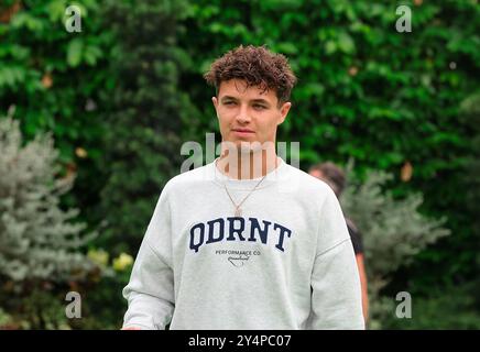 Singapur, Singapur. September 2024. 19.09.2024, Marina Bay Street Circuit, Singapur, FORMEL 1 SINGAPORE AIRLINES SINGAPORE GRAND PRIX 2024, im Bild Lando Norris (GBR), McLaren F1 Team Credit: dpa/Alamy Live News Stockfoto