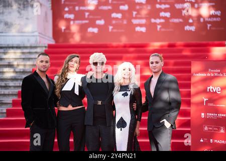 Nebulosa nimmt am 13. Juni 2024 in Madrid, Spanien, an der Fashion Academy Awards Red Carpet in der Nationalbibliothek Teil. Stockfoto