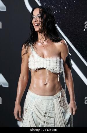 Newark, Vereinigte Staaten. September 2024. Katy Perry nimmt am 11. September 2024 an den MTV Video Music Awards, VMAs, in der UBS Arena in Elmont, New Jersey, USA, Teil 2024. Quelle: dpa/Alamy Live News Stockfoto