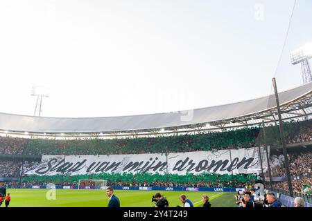 Rotterdam, Niederlande. September 2024. ROTTERDAM, NIEDERLANDE - 19. SEPTEMBER: Während der Champions League - League-Phase - Spiel am 1. Spieltag zwischen Feyenoord und Bayer 04 Leverkusen im Stadion Feijenoord am 19. September 2024 in Rotterdam, Niederlande. (Foto von Joris Verwijst/Orange Pictures) Credit: Orange Pics BV/Alamy Live News Stockfoto