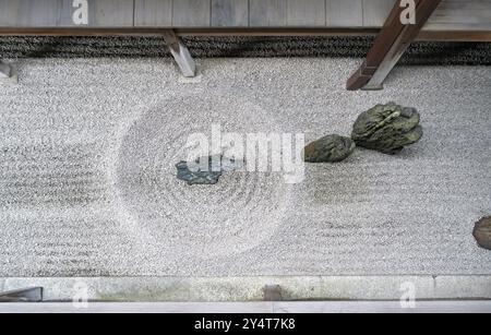 Totekiko Steingarten, Daitoku-JI Tempel, Kyoto, Japan, Asien Stockfoto