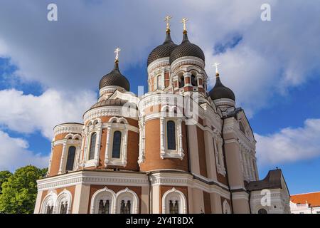 Alexander-Newski-Kathedrale, eine orthodoxe Kathedrale in Tallinn, Estland, Europa Stockfoto