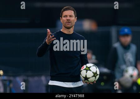 Rotterdam, Niederlande. September 2024. ROTTERDAM, NIEDERLANDE - 19. SEPTEMBER: Während der Champions League - League-Phase - Spiel am 1. Spieltag zwischen Feyenoord und Bayer 04 Leverkusen im Stadion Feijenoord am 19. September 2024 in Rotterdam, Niederlande. (Foto von Joris Verwijst/Orange Pictures) Credit: Orange Pics BV/Alamy Live News Stockfoto