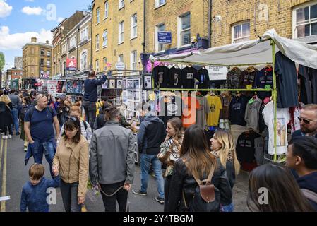 Brick Lane Sunday Market in London, Großbritannien, Europa Stockfoto