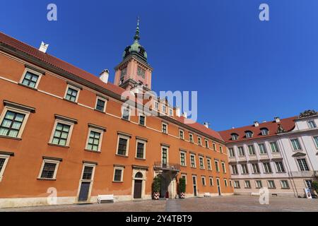 Königsschloss in der Altstadt von Warschau, Polen, Europa Stockfoto