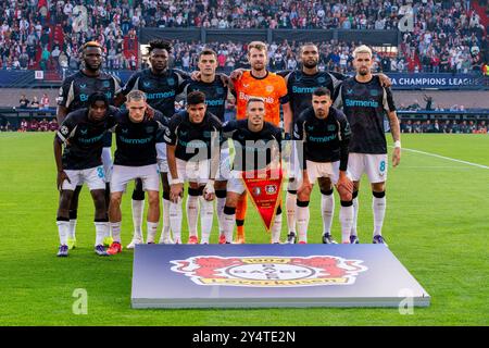 Rotterdam, Niederlande. September 2024. ROTTERDAM, NIEDERLANDE - 19. SEPTEMBER: Während der Champions League - League-Phase - Spiel am 1. Spieltag zwischen Feyenoord und Bayer 04 Leverkusen im Stadion Feijenoord am 19. September 2024 in Rotterdam, Niederlande. (Foto: Joris Verwijst/Orange Pictures) Credit: dpa/Alamy Live News Stockfoto