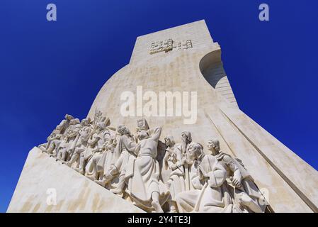 Monument der Entdeckungen (Padrao dos Descobrimentos), ein Monument in Belem, Lissabon, Portugal, Europa Stockfoto