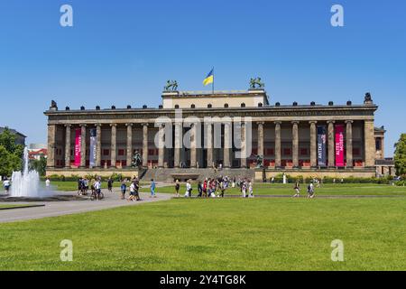 Altes Museum auf der Museumsinsel in Berlin, Deutschland, Europa Stockfoto