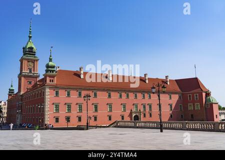 Königsschloss in der Altstadt von Warschau, Polen, Europa Stockfoto