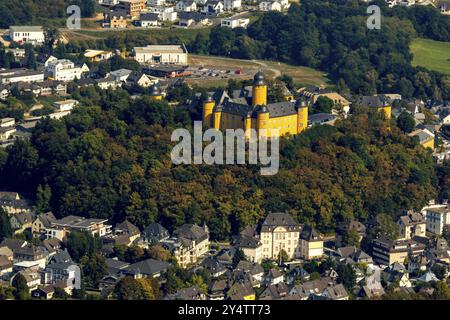 Schloss Monterbaur, Schlosshotel im Westerwald Stockfoto