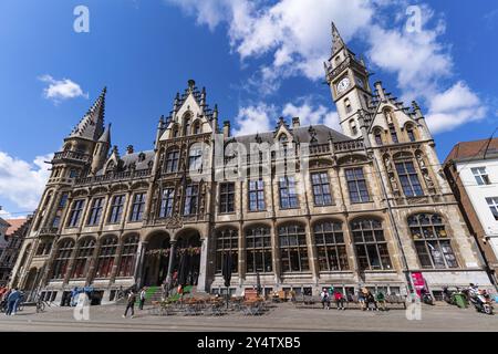 Einkaufszentrum de Post und Luxushotel 1898 The Post in Gent, Belgien, Europa Stockfoto