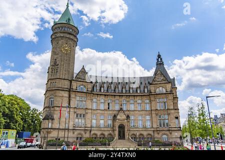 Spuerkeess, die staatliche Bank und Sparkasse in Luxemburg Stockfoto