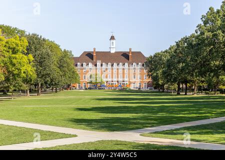 Die University of Illinois ist eine öffentliche Forschungsuniversität, die 1867 gegründet wurde. Stockfoto