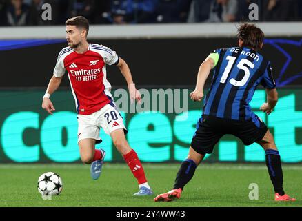 Arsenals Jorginho während des Spiels der UEFA Champions League im Stadio di Bergamo, Italien. Bilddatum: Donnerstag, 19. September 2024. Stockfoto