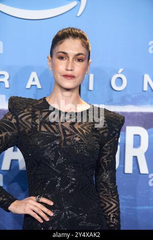 Nerea Barros besucht am 22. Februar 2022 die Premiere der Operacion Marea Negra im Capitol Cinema in Madrid. Stockfoto