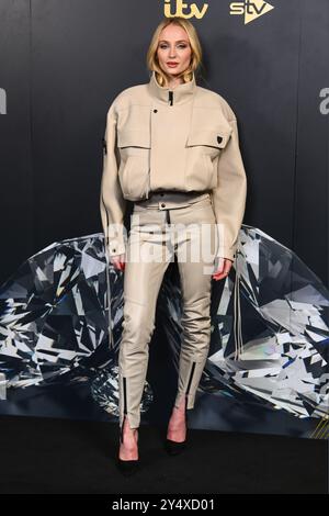 London, Großbritannien. 19. September 2024. Sophie Turner nahm an der Veröffentlichung der neuen ITV-Serie Joan im Jack Solomons Club in London Teil. . Das Foto sollte lauten: Matt Crossick/Empics/Alamy Live News Stockfoto