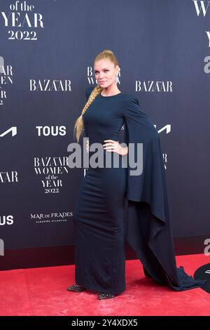 Esther Canadas nimmt am 16. November 2022 in Madrid an den Harper's BAZAAR „Wioman of the Year 2022“ Awards Teil. Stockfoto