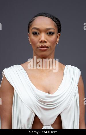 Celebs nehmen an der Blink Two Film European Premiere Teil mit: Naomi Ackie Where: London, Vereinigtes Königreich When: 19 Aug 2024 Credit: Phil Lewis/WENN Stockfoto