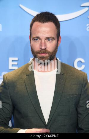 Carles Francino besucht am 22. Februar 2022 die Premiere der Operacion Marea Negra im Capitol Cinema in Madrid. Stockfoto